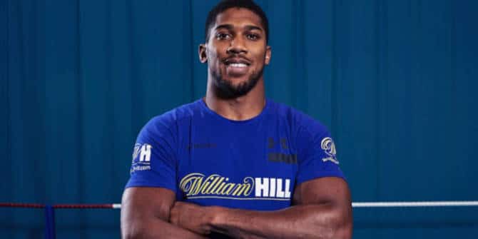 Boxer Anthony Joshua