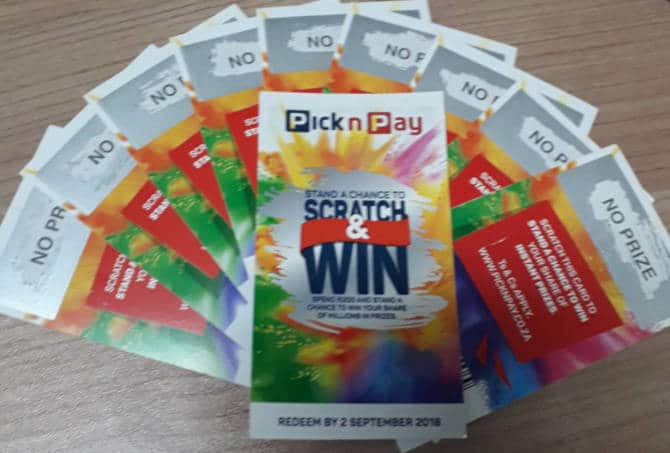Pick n Play Scratchcards
