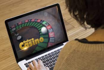 Roulette on Laptop