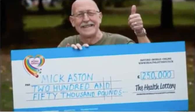 Retired Police Officer Wins Health Lottery Mega Raffle