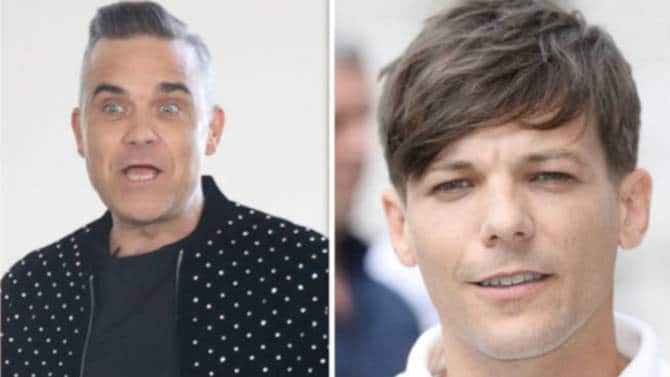 Robbie Williams and Louis Tomlinson Bet on X Factor Results