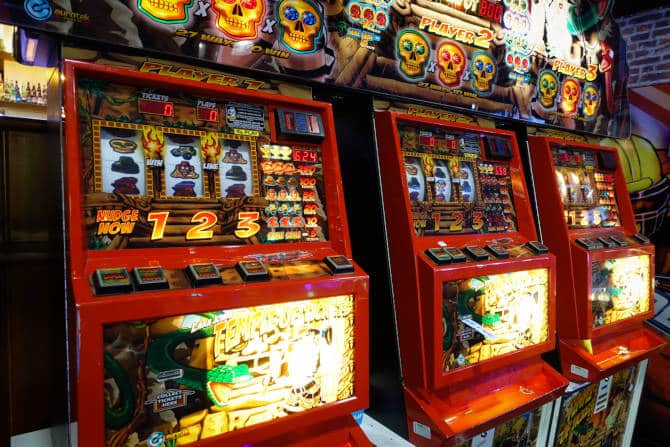 Pubs Gambling Machines