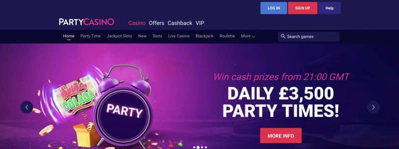 Party Casino Bonus