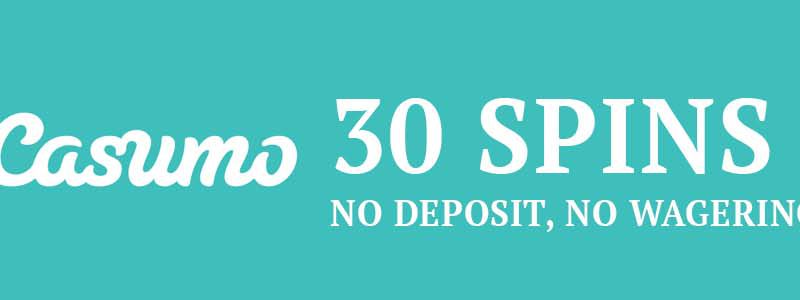 30 Wager-Free Spins at Casumo