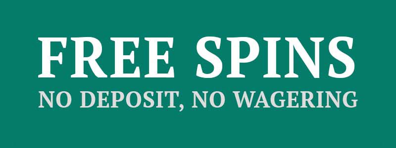 Free Spins with No Wagering