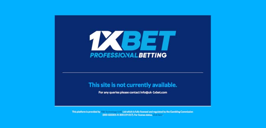 1XBet Closure