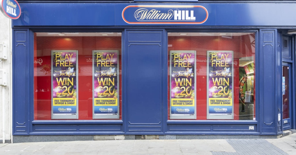 William Hill to permanently shut over 100 retail shops