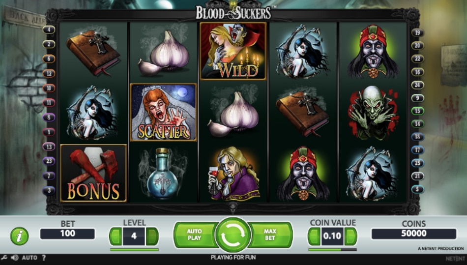 Blood Suckers Highest RTP Slots