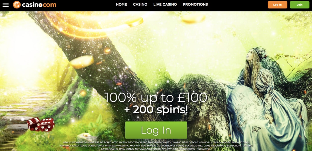 Casino.com Shamans Dream