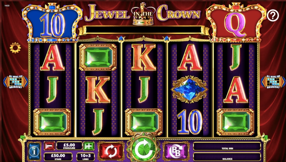 Jewel In The Crown Highest RTP Slots