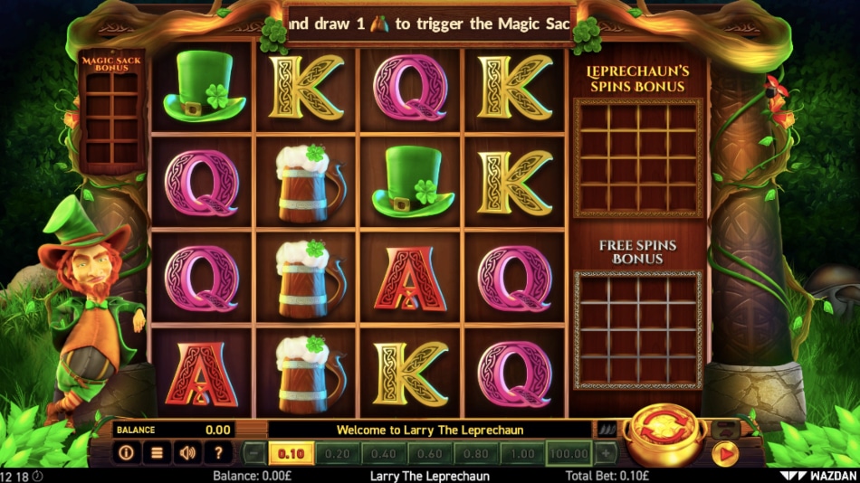 Larry The Leprechaun Best Wazdan Slots