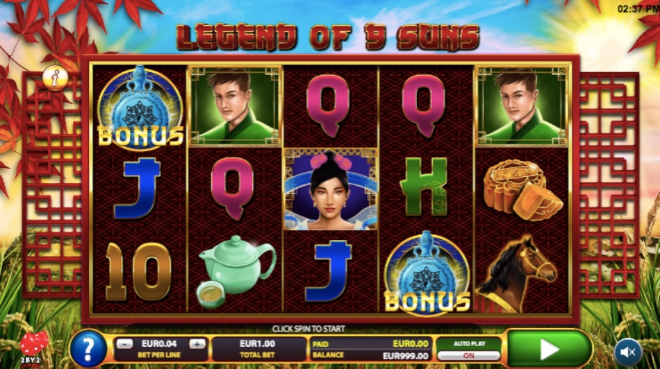 Legend Of 9 Suns Highest RTP Slots