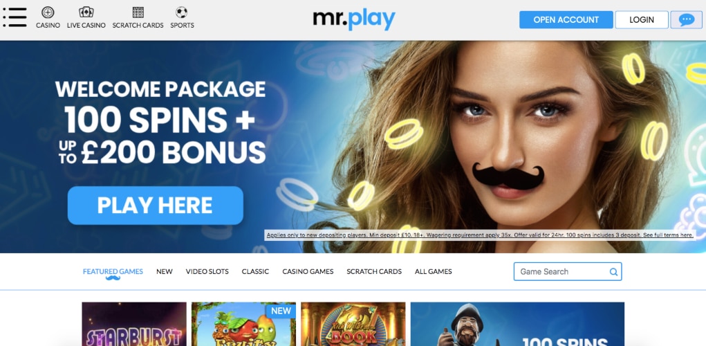 Mr Play NetEnt Casinos UK