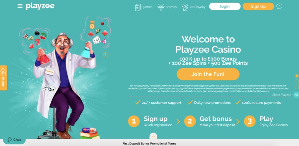 Playzee Blueprint Gaming