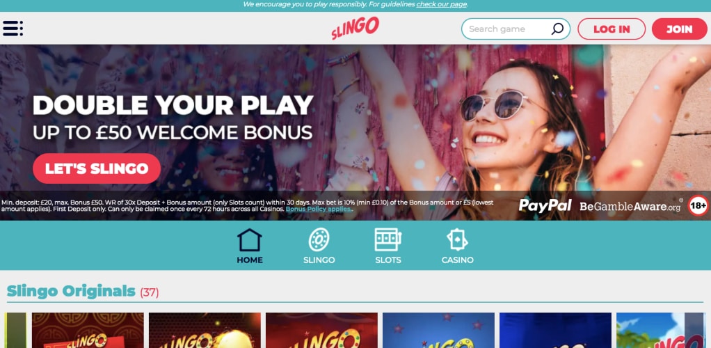 Slingo Casino Slingo Love Island