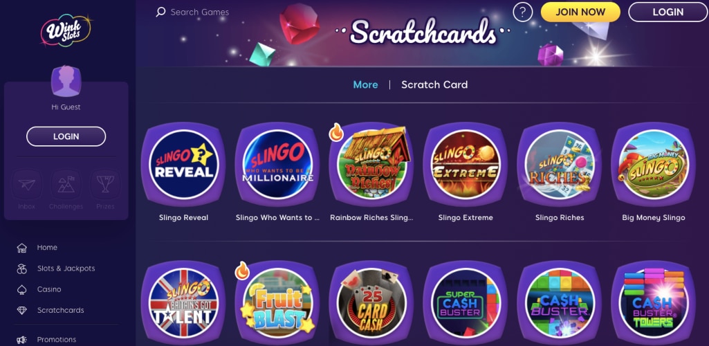 Wink Slots Slingo Love Island