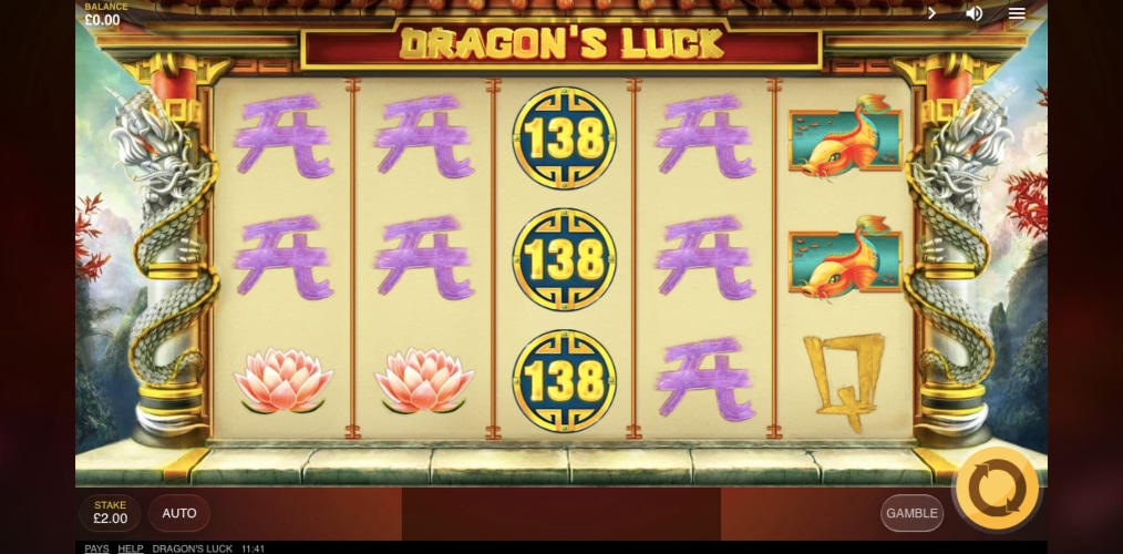 Dragon's Luck Red Tiger Gaming