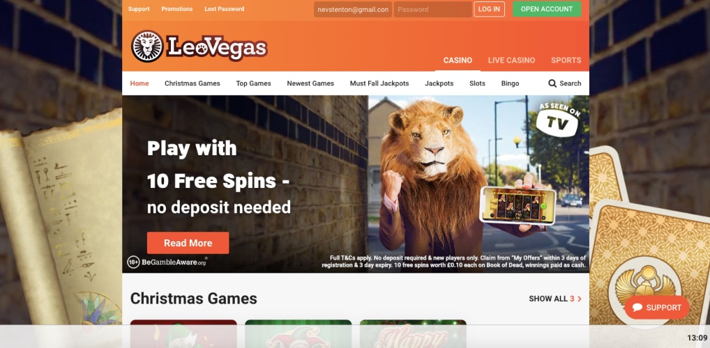 LeoVegas Casino