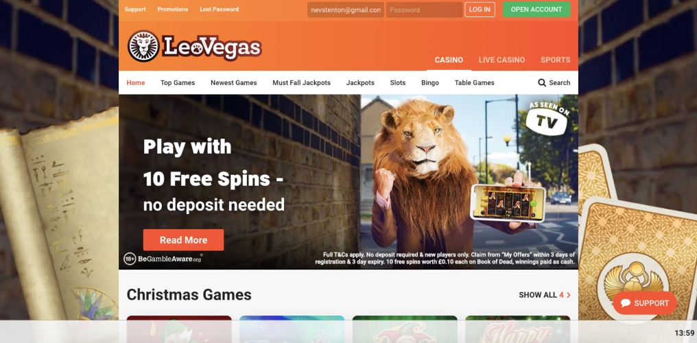 LeoVegas Playson Slots