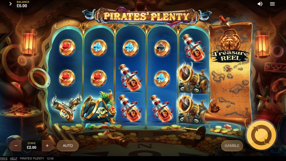 Pirates Plenty Red Tiger Gaming