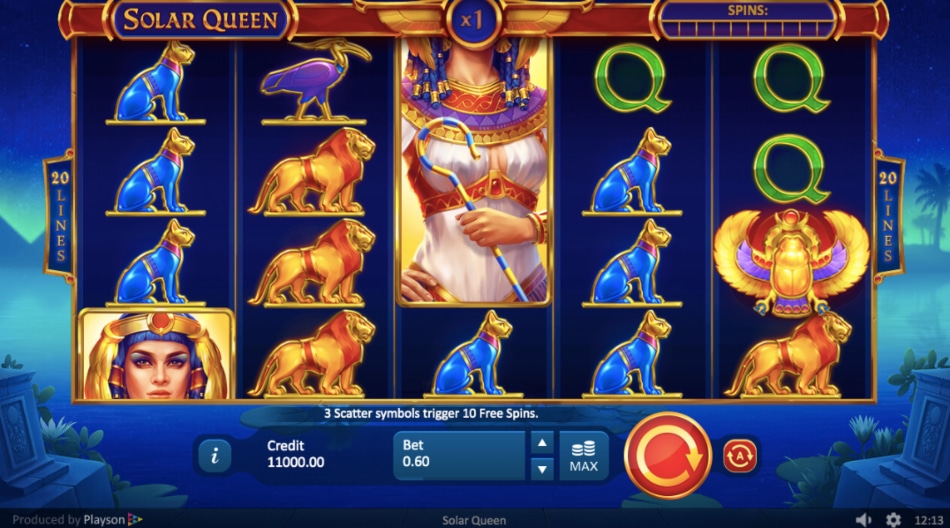 Solar Queen Playson Slots