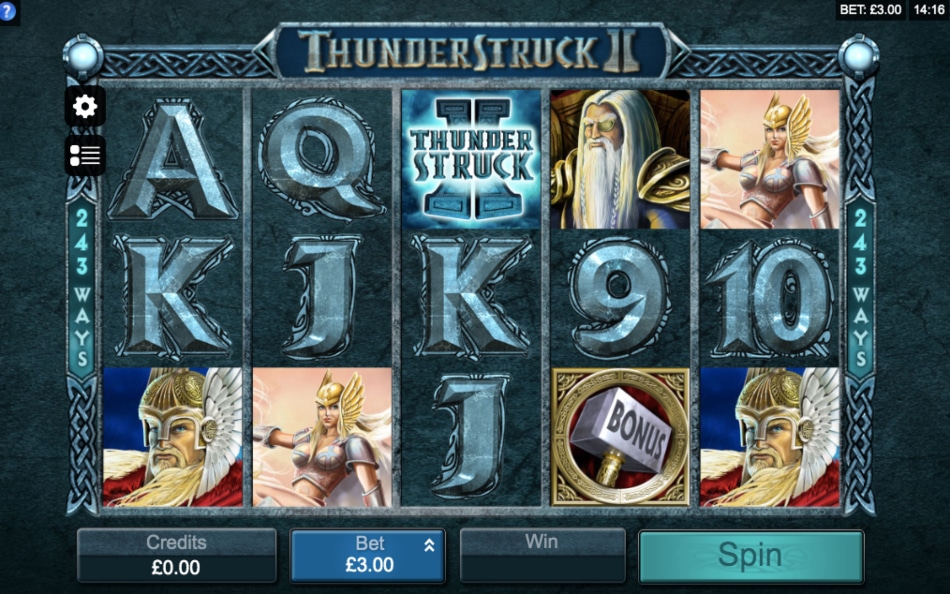 Thunderstruck II Slot