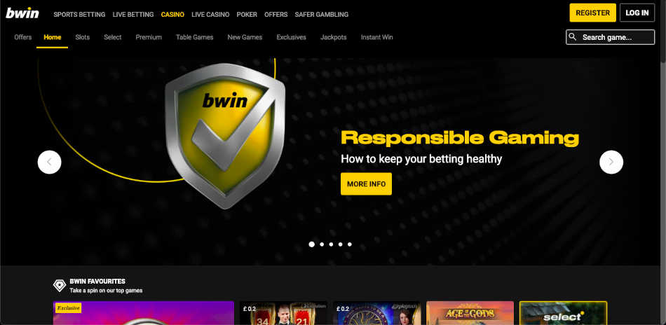 Bwin Best Payout Casino