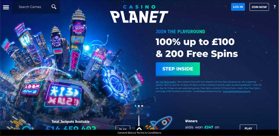Casino Planet Alternative To Banned Casinos