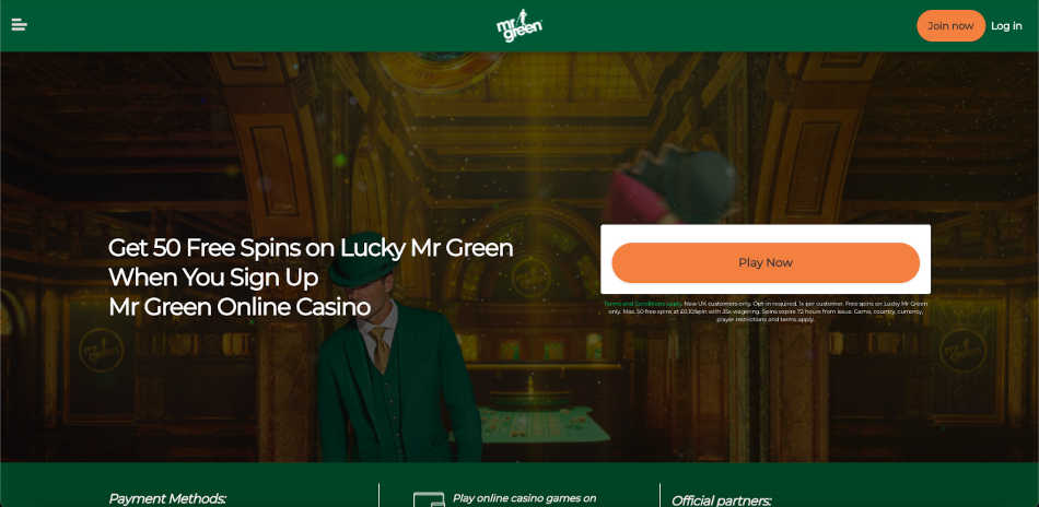 Mr Green Best Payout Casino
