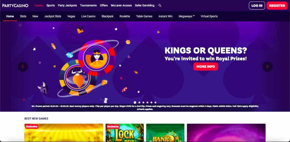 Party Best Payout Casino