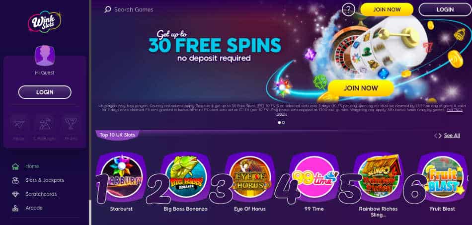 Wink Slots Skrill Mobile Casinos