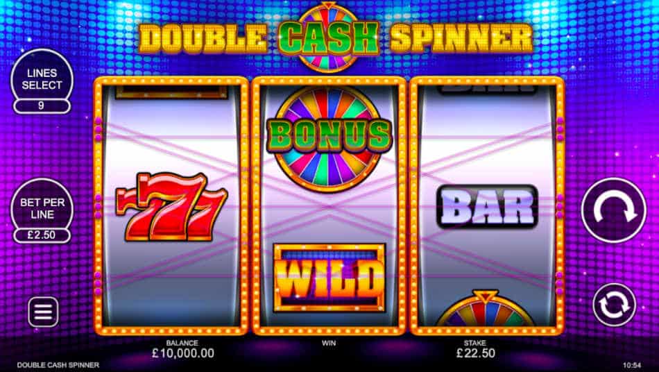 Double Cash Spinner Slot Reels
