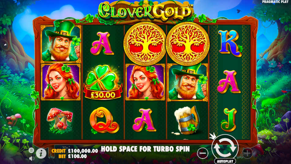 Clover Gold Slot Reels