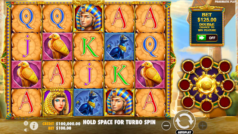 Eye Of Cleopatra Slot Reels