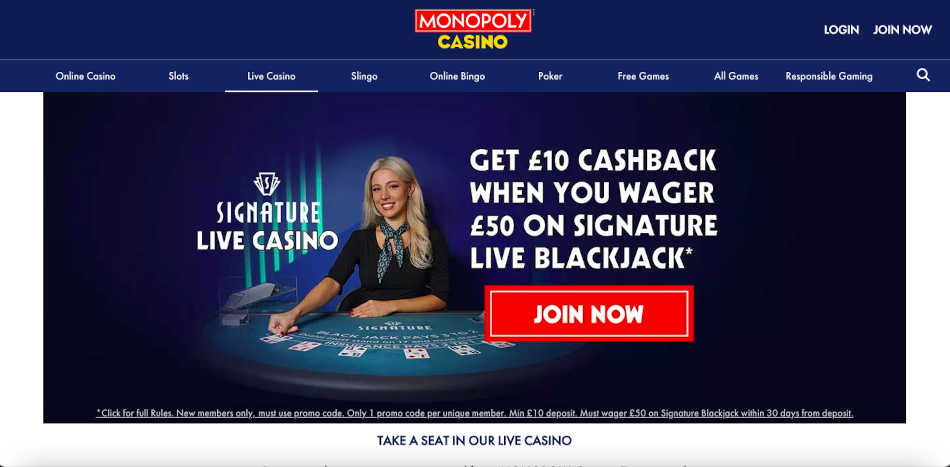 Monopoly Live Casino Online