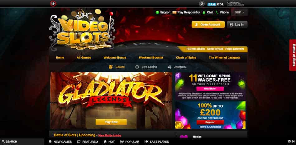 Videoslots Neteller Casino