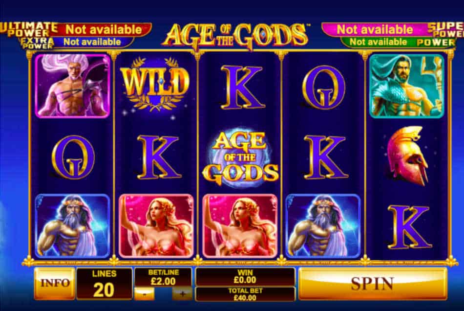Age Of The Gods Mobile Slot