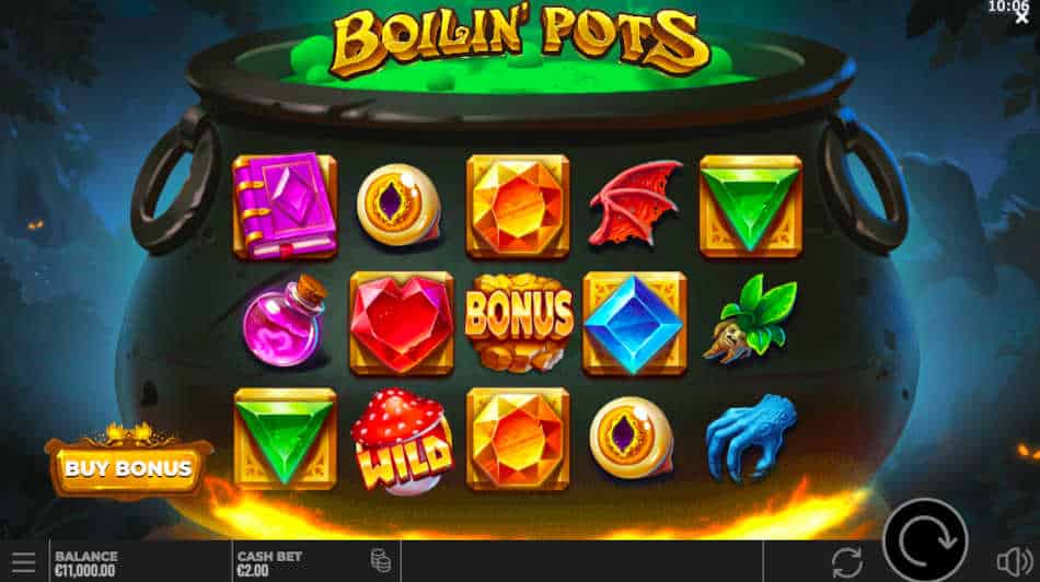 Boilin' Pots Slot Reels