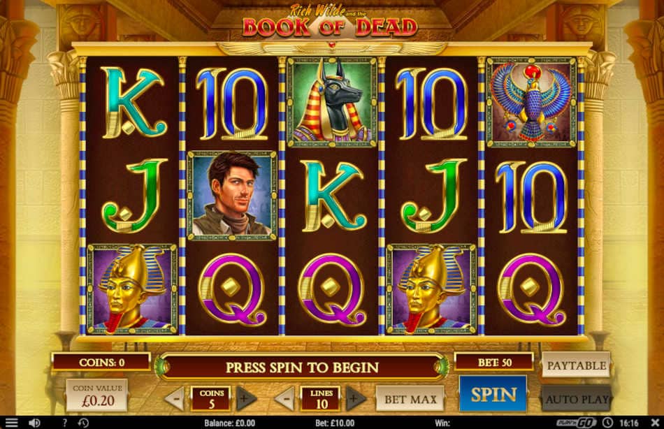 Book Of Dead Mobile Slot