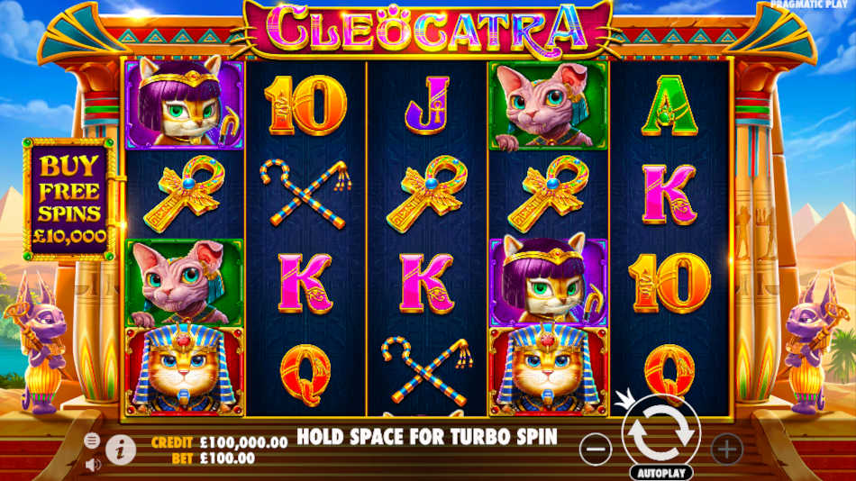 Cleocatra Slot Reels