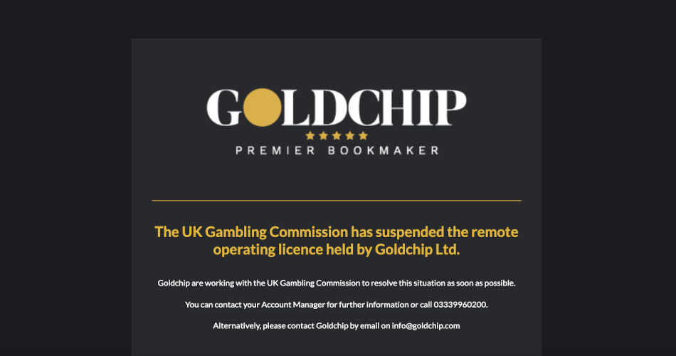 Goldchip Gambling Commission Licence