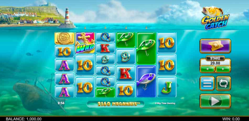 Golden Catch Slot Reels