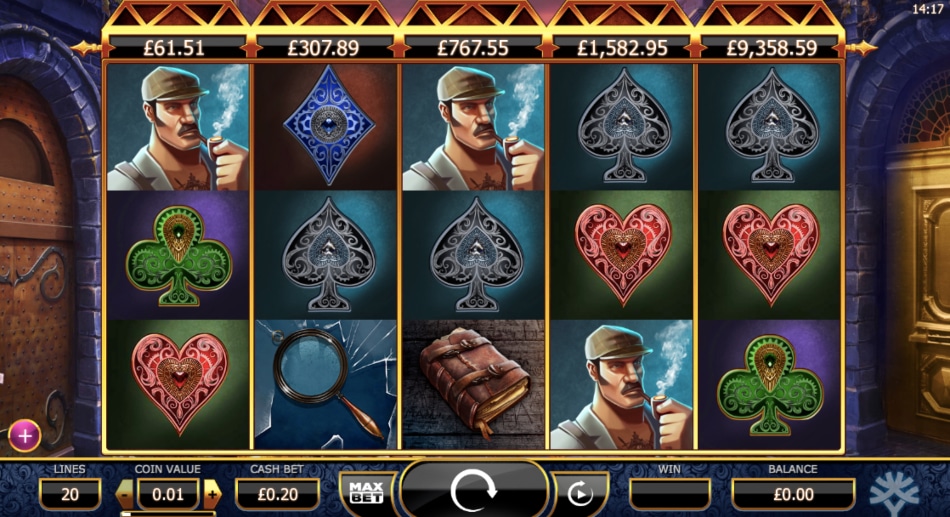 Holmes And The Stolen Stones Mobile Slots