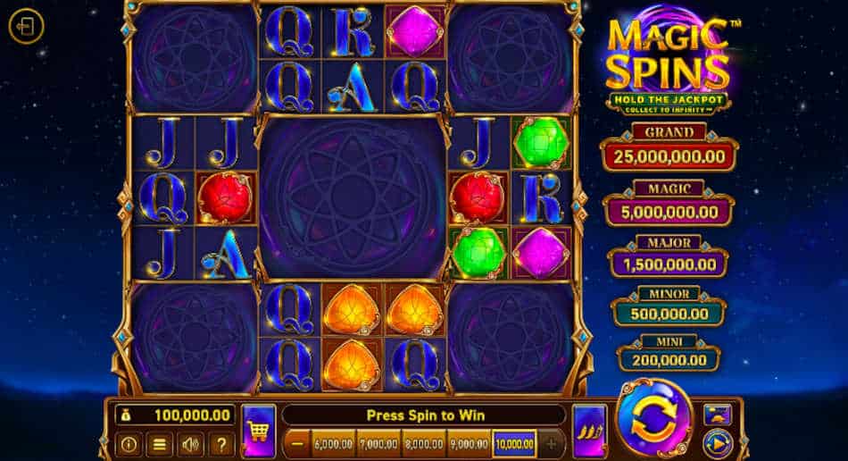 Magic Spins Slot Reels