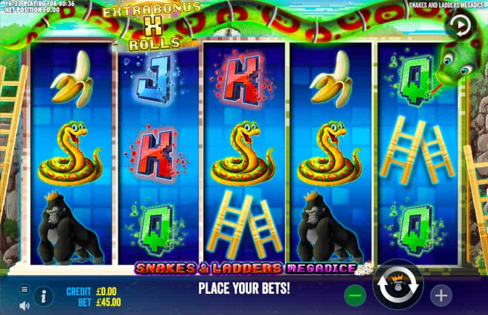 Snakes & Ladders MegaDice Mobile Slots