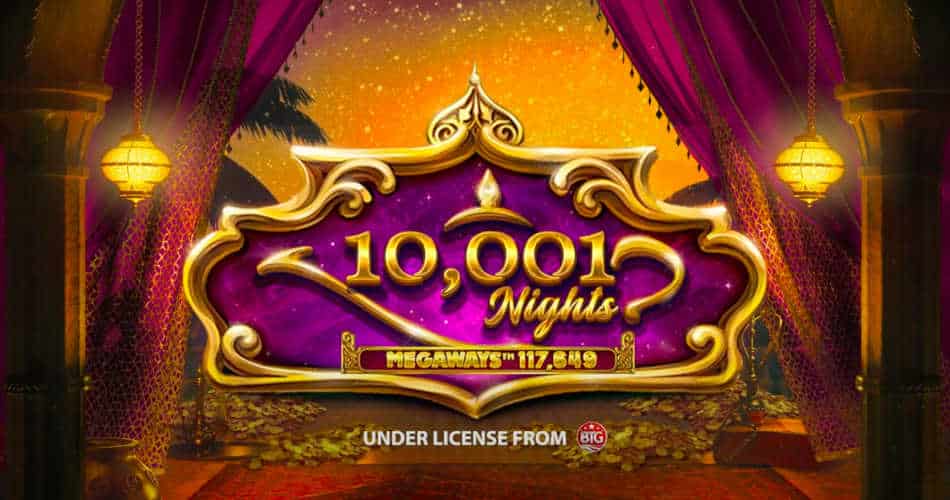 10,001 Nights MegaWays Slot Reels