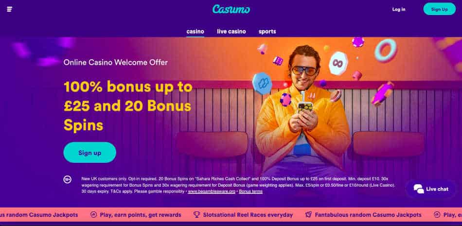 Casumo Casino Quickfire