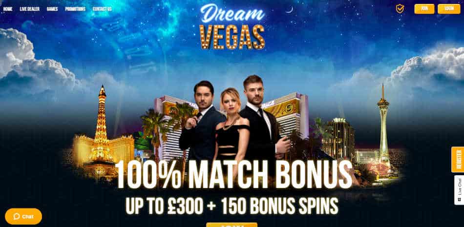 Dream Vegas iPhone Casino