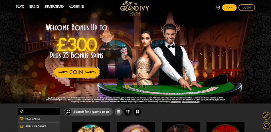 Grand Ivy Casino Casino Quickfire