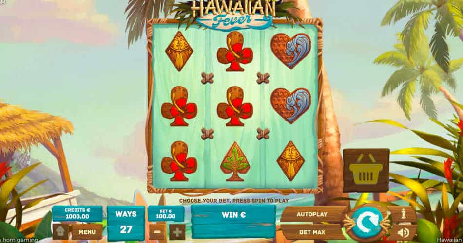 Hawaiian Fever Slot Reels